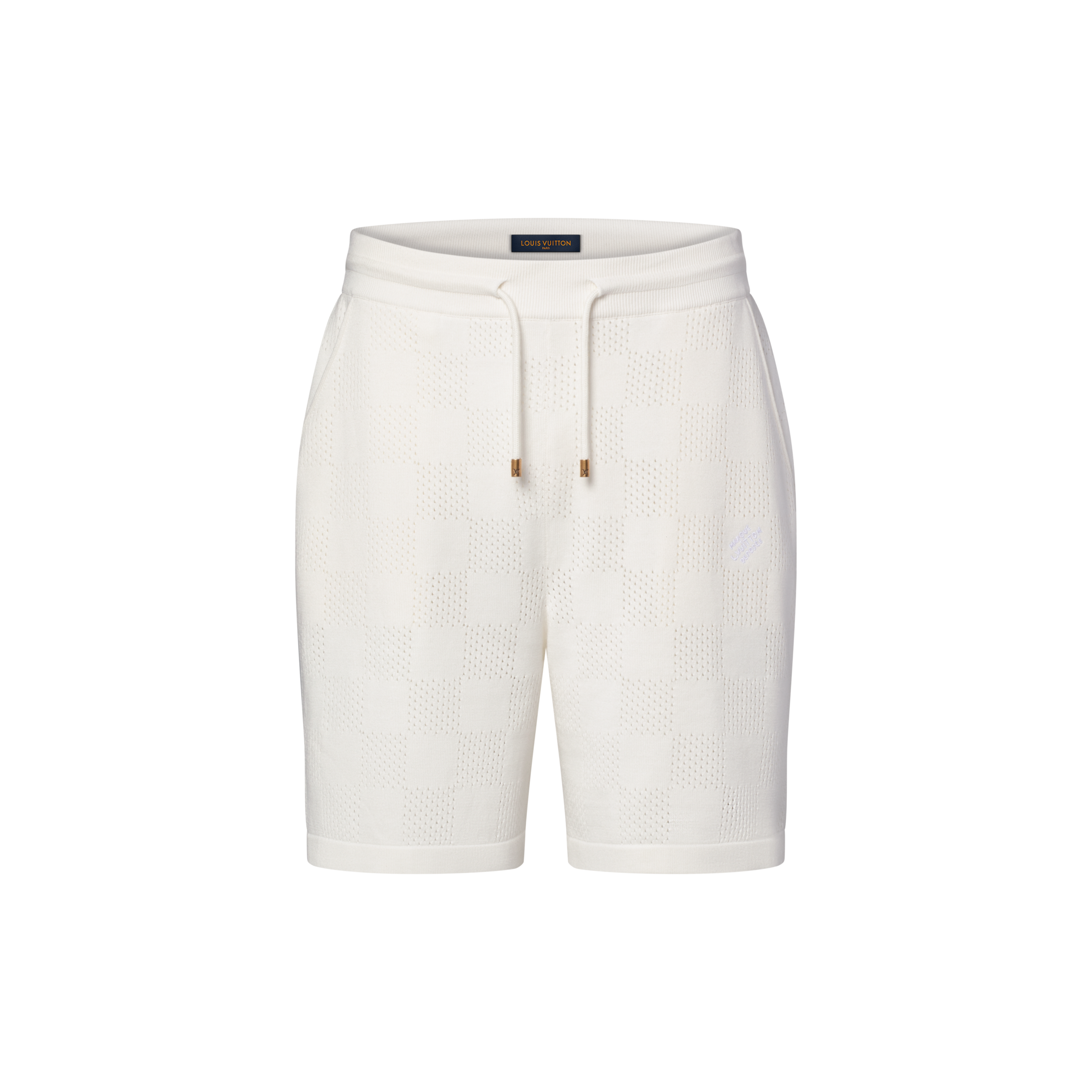 Louis Vuitton ホワイト ドットショートパンツ size34 Pointelle Signature Shorts - New In Men | LOUIS VUITTON